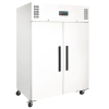 Polar G-Series Upright Double Door Fridge 1200Ltr White