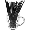 Vegware Compostable 5mm PLA BLack Straw 8.5" (Pack 400)