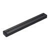 Plastic Magnetic Knife Rack in Black 13"