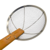 Oriental Wide Mesh Skimmer Spider with Bamboo Handle 8"