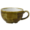 Churchill Stonecast Plume Olive Cappuccino Cup 8oz (Pack 12)