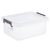 Araven 40 Ltr Transparent Food Storage Box with Lid 530 x 396 x 255.5(d)mm