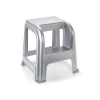 Plasticforte Step Stool Silver