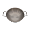 Stainless Steel Tri Ply Karahi with Lid 26cm