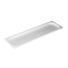 Gastronorm Pan White Melamine 2/4 20mm deep