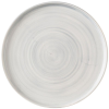 Churchill Stonecast Canvas Grey Walled Plate 6.3" (Pack 6)