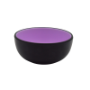 Melamine Black Purple Bowl 10cm