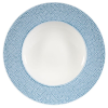 Churchill Isla Spinwash Ocean Blue Wide Rim Bowl 11" (Pack 12)