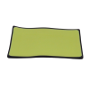 Melamine Black Green Rectangular Serving Platter 22cm x 14cm