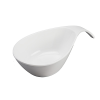 Melamine Majestic Serving Bowl White 23x12cm