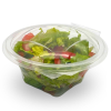 Clear Hinged Round Salad Bowl 12oz (Pack 50)