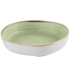 Churchill Stonecast Sage Green Organic Walled Bowl 7.88" (Pack 6)