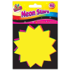 Art Box 20  Fluorescent  Stars 10 x 10 cm (Pack 40)