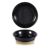 Art De Cuisine Igneous Black Large Pie Dish 6"