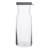 LAV Fonte Glass Carafe Grey Lid 23.75oz / 700ml