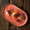 Seasons Coral Narrow Oval Plate 32x20cm/12.5x8"