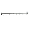 Lacor 18/10 Stainless Steel Wall hanger 6 Hooks 40cm