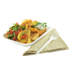 Bagasse 7" Chip Tray