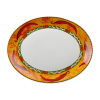 Churchil Salsa Oval Plate 14.25" (Pack 12)