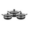 Royal Cuisine Non Stick Casserole Set 30,32,34cm