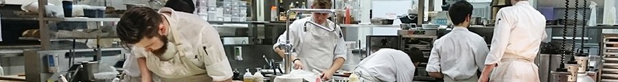 Chef's working in a kitchen