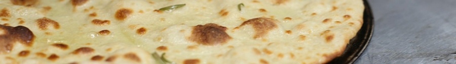 Close up of a chapatti