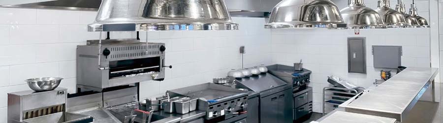 Cleaning commercial kitchen