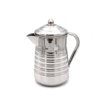 Silverline Stainless Steel Water Jug with Lid 2.5 Litre