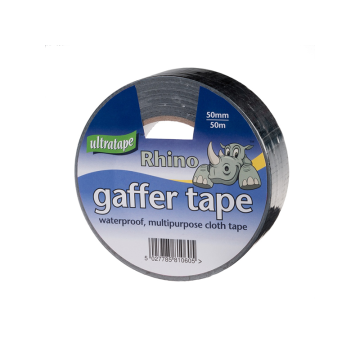 Rhino Gaffer / Cloth Tape Black 50mmx50m