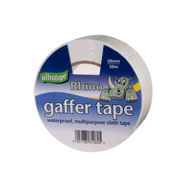 Rhino Gaffer / Cloth Tape White 50mmx50m