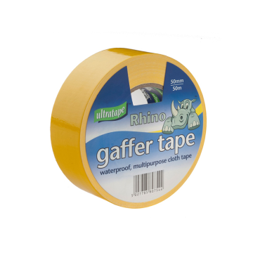 Rhino Gaffer / Cloth Tape Yellow 50mmx50m