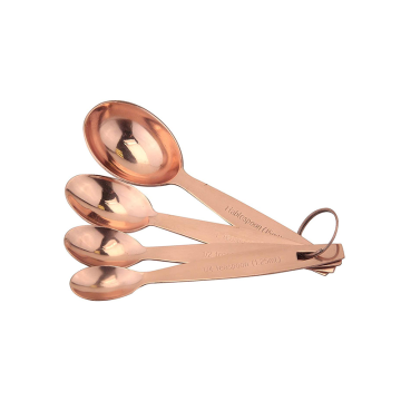 Apollo Copper Measuring Spoon Set of 4