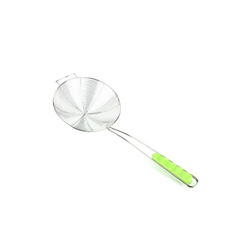 Green Handled Skimmer 14cm