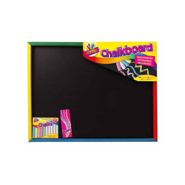 Art Box Chalk Board Set 33x43cm