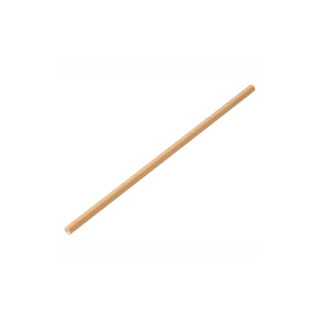 Paper Solid Brown Straw 8&quot; x 6mm (Pack 250)