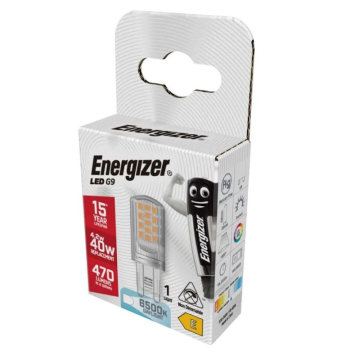 Energizer LED G9 470lm 4.2W 6,500K Day Light