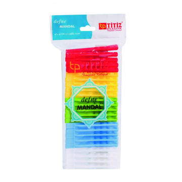 Titiz Plastic Pegs (Pack 24)