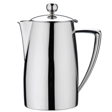 Art Deco 17oz / 0.5L Coffee Pot 18/10 Premium Stainless Steel