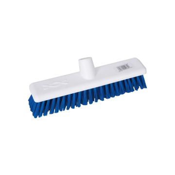 Abbey Hygiene Broom Head Stiff 12&quot; Blue