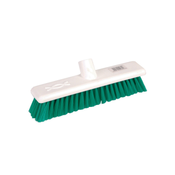 Abbey Hygiene Broom Head Soft 12&quot; Green