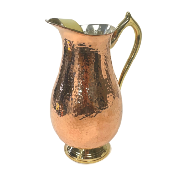 Copper Mughal Serving Jug 63oz