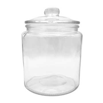 Round Biscotti Jar Small 0.9 Litre