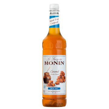 Monin Syrup Sugar Free Caramel 1 Litre