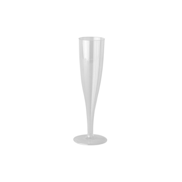 Disposable Plastic Champagne Flute 6oz (Pack 10)