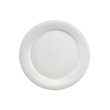 Art De Cuisine Menu Porcelain Mid Rim Plate 8&quot; (Pack 6)