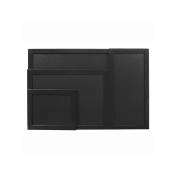 Securit Wall chalk board, 80x60cm, Black lacquered