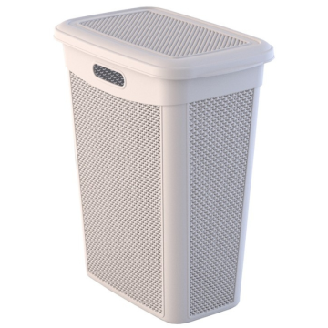 Slim Drop Design Laundry Basket 43 Litre