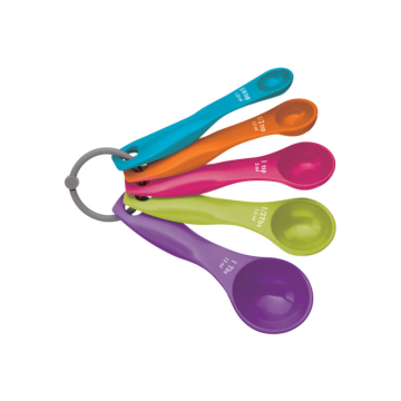 Colourworks 5 Piece Measuring Spoon Set Assorted Colours