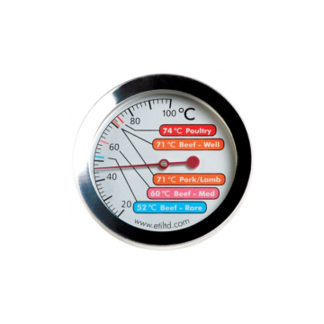 ETI Meat Roasting Thermometer 60mm Coloured Dial