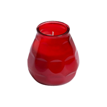 Bolsius Twilight Red Candles 75 Hour Burn Time (Pack 6)